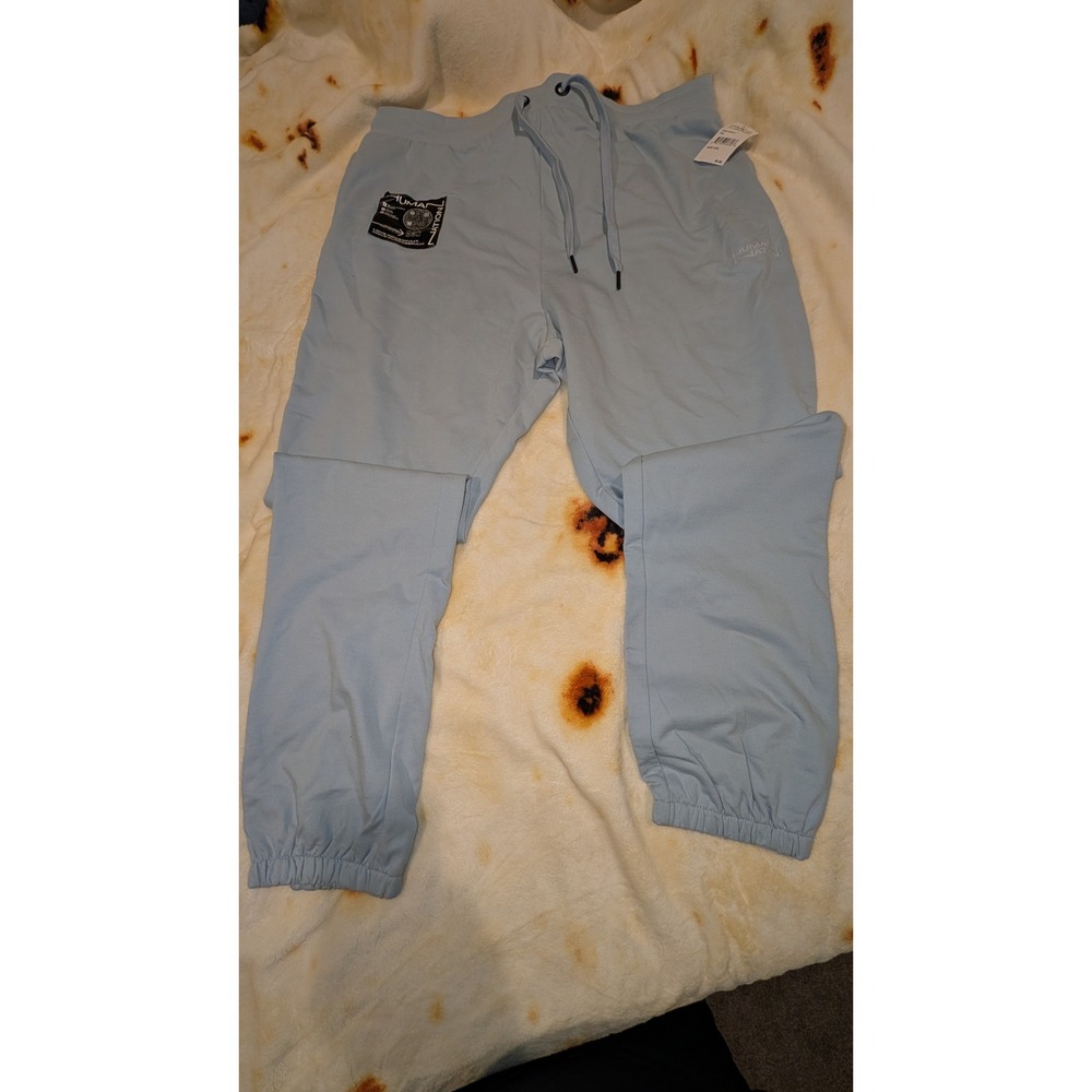 Human‎ Nation Womens Light Blue Jogger Sweatpants Size XL NWT HN810009-2
